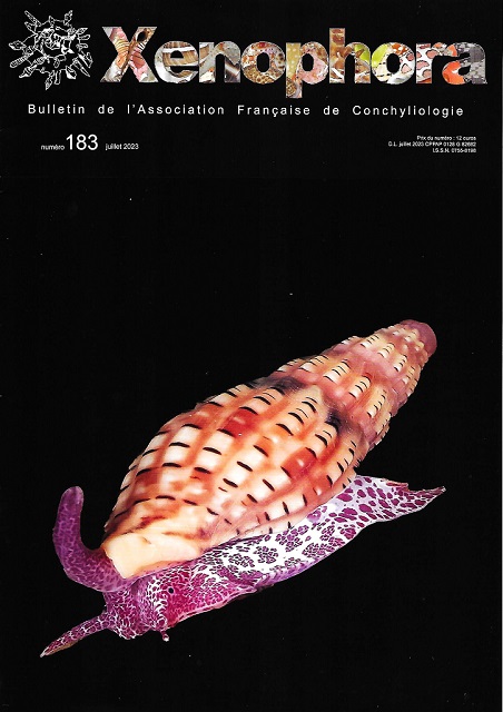 Couverture du Xenophora n183.