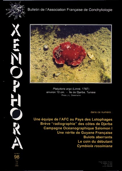 Couverture du Xenophora n98.