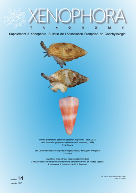 Couverture du Xenophora Taxonomy n14.