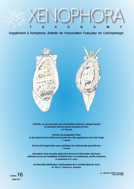 Couverture du Xenophora Taxonomy n16.