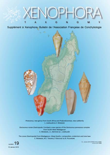 Couverture du Xenophora Taxonomy n19.