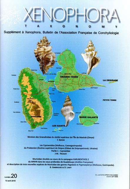 Couverture du Xenophora Taxonomy n°20.