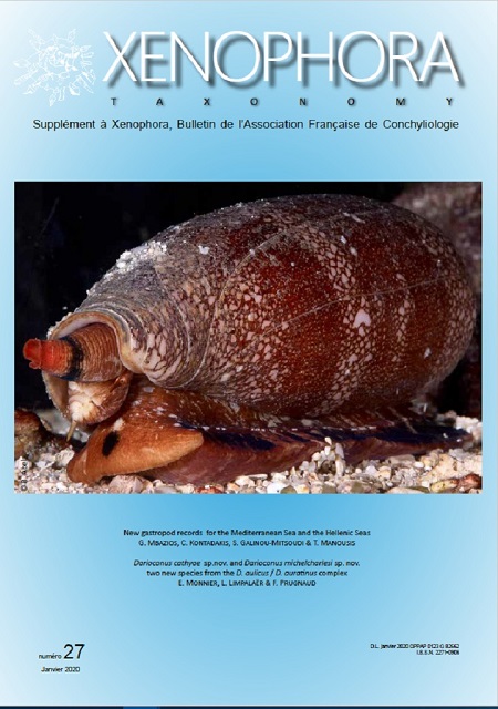 Couverture du Xenophora Taxonomy n27.