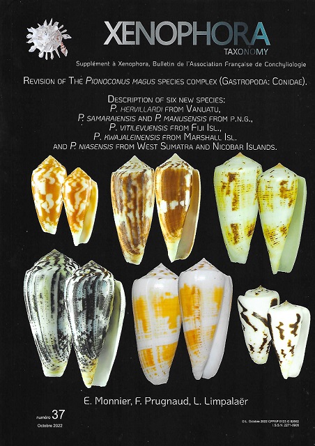 Couverture du Xenophora Taxonomy n37.