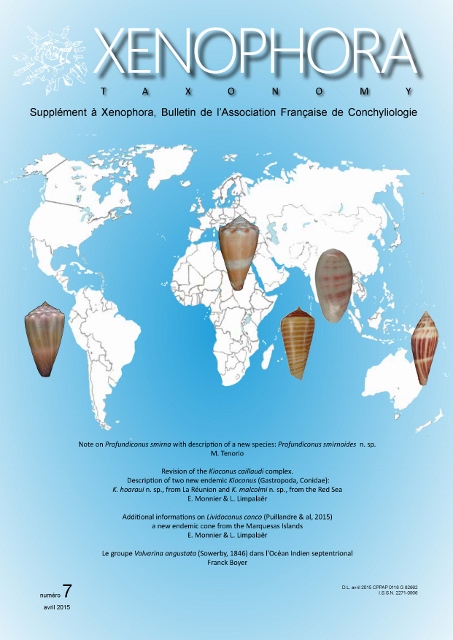 Couverture du Xenophora Taxonomy n°7.